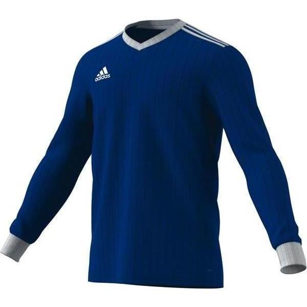 adidas Tabela 18 LS Dark Blue/White Football Shirt AGE 7-8